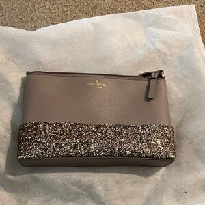 Kate Spade Sparkling Beige Crossbody Bag. Like New.